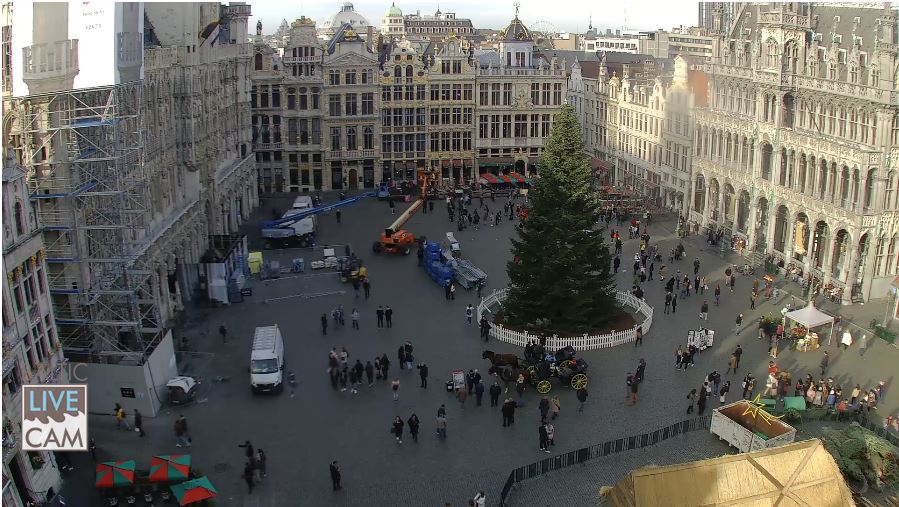 Oneerlijkheid In tegenspraak Oprichter Live Cam Belgium, Grand Place Brussels – Travelmouse Webcams
