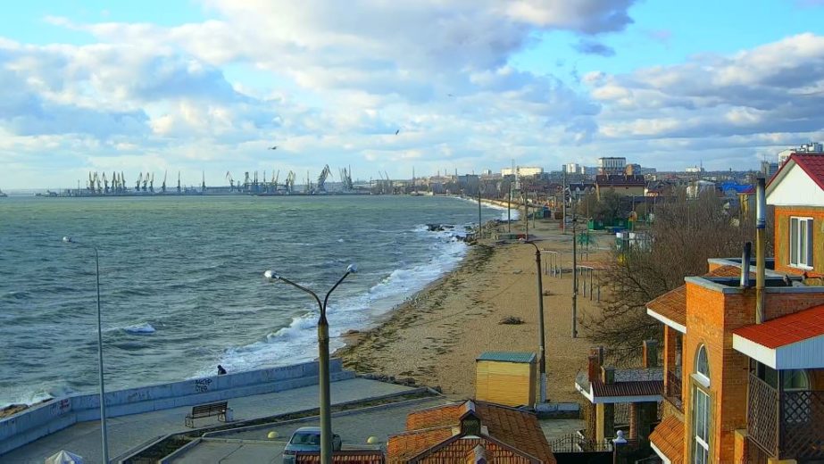 berdyansk beach live cam
